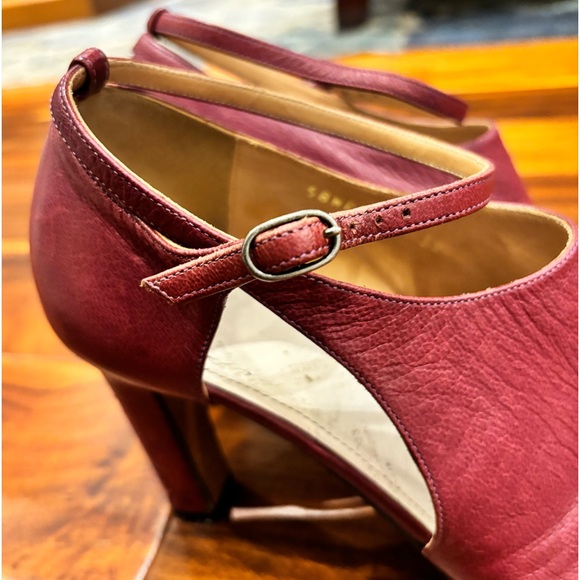 Maison Martin Margiela Cutout Leather Booties IT39 US 9 - Picture 5 of 12